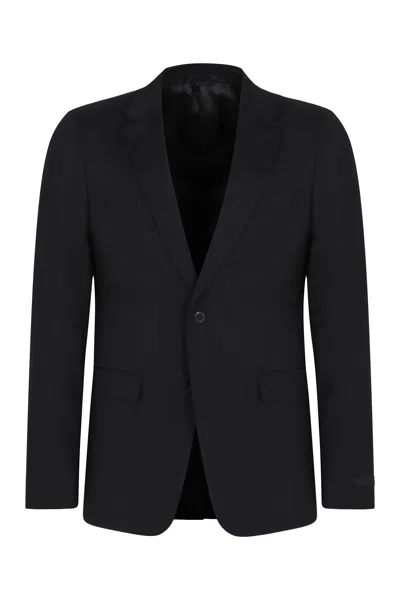 Prada Complete Two Pieces In Wool In Black