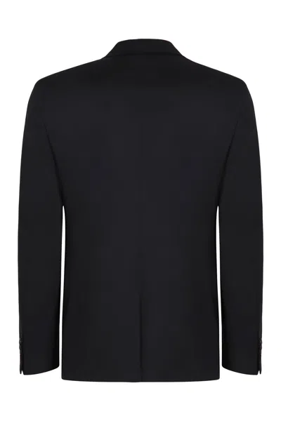 Prada Complete Two Pieces In Wool In Black