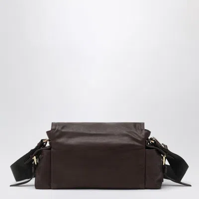 Prada Medium Explore Nappa Leather Shoulder Bag In Brown