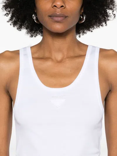Prada Tank Top In Animal Print
