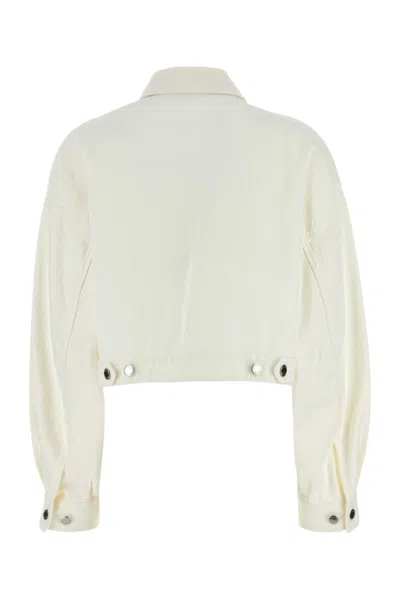 Prada White Denim Jacket