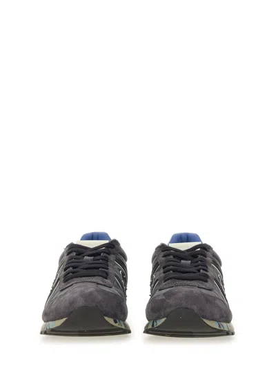 Premiata Lucy 7770 Blue Sneaker In Multi
