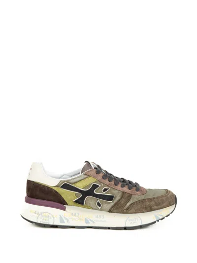 Premiata Sneaker Mick 7717 Military Green In Multi