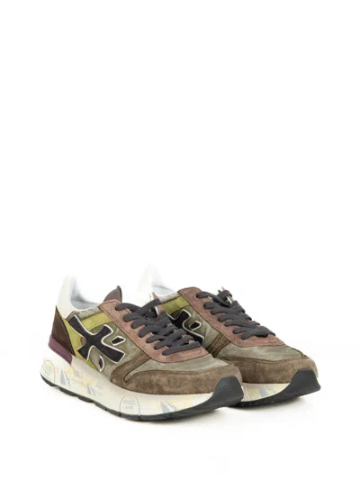 Premiata Sneaker Mick 7717 Military Green In Multi