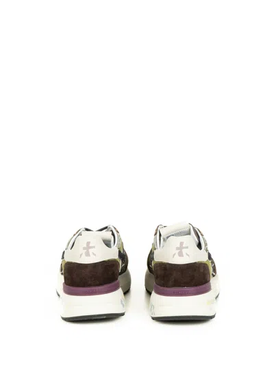 Premiata Sneaker Mick 7717 Military Green In Multi