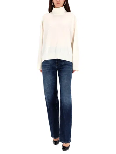 Pt Torino Blue Cotton Jeans In Blue