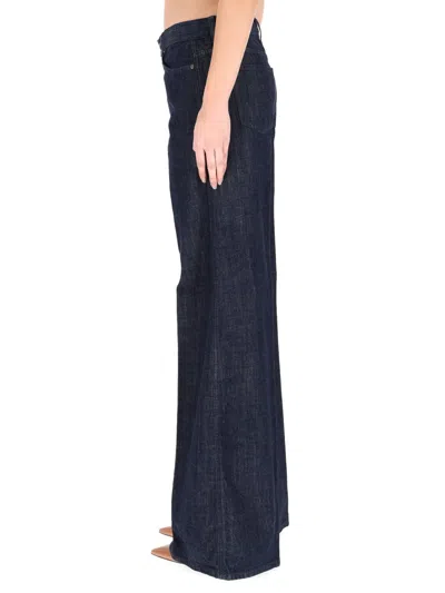 Pt Torino Blue Cotton Jeans In Blue