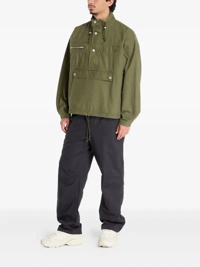 Puma X Represent Zip-pocket Jacket In Green