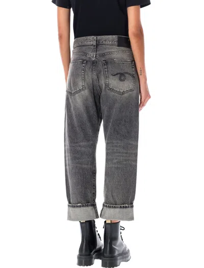 R13 Crossover Waist Denim Jeans