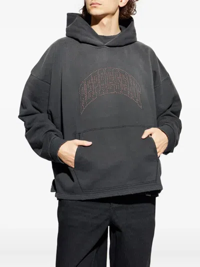 Represent " Embellished" Hoodie In Gray