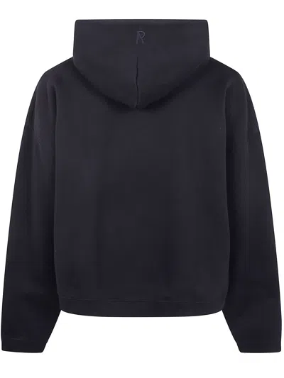 Represent "initial Boxy Oversized" Hoodie In Black