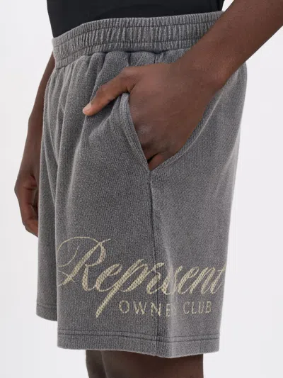 Represent Bermuda Owners Club Script In Gray