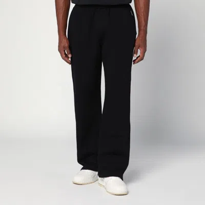 Represent Cotton Jogger Pants Elastic Waistband In Black