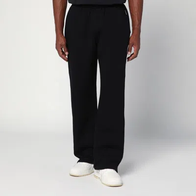 Represent Cotton Jogger Pants Elastic Waistband In Black