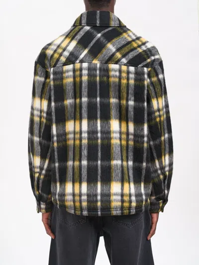 Represent Textured Overshirt Jacket In Animal Print