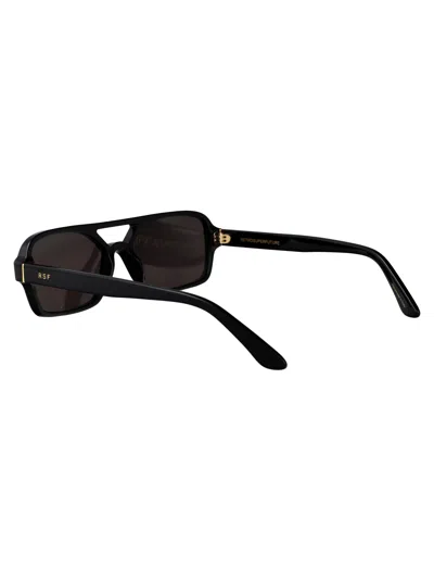 Retrosuperfuture Black Acetate Sunglasses In Black