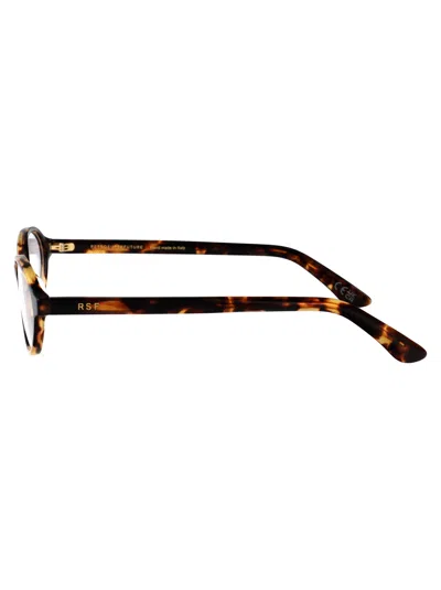 Retrosuperfuture Burnt Havana Acetate Sunglasses In Brown