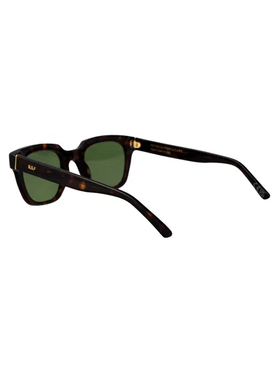 Retrosuperfuture Green Acetate Sunglasses In Green