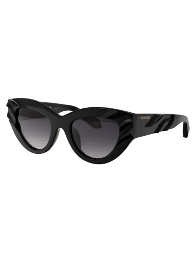 Roberto Cavalli Src009v Sunglasses In Black