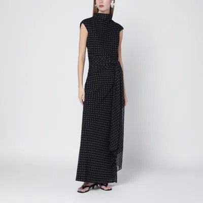 Rotate Birger Christensen Rotate Birgerchristensen Long Polkadot Dress