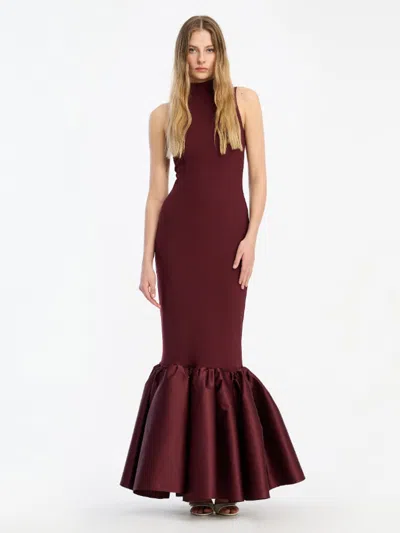 Rotate Birger Christensen Rotate Birgerchristensen Maxi Dress In Multi