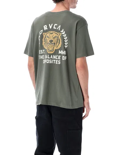 Rvca Graphic-print T-shirt In Green