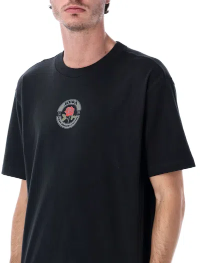 Rvca Roses Poster T-shirt In Multi