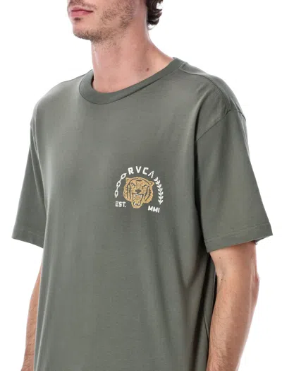 Rvca Graphic-print T-shirt In Green