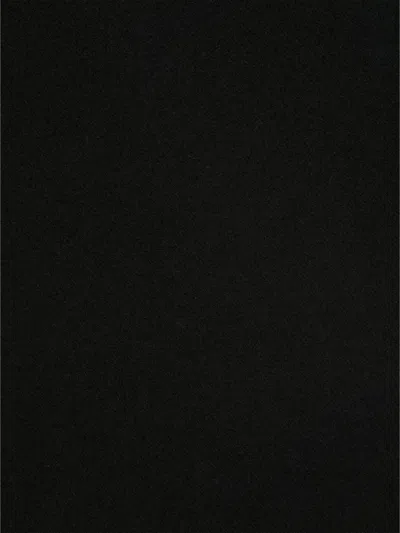 Saint Laurent Cashmere Jacquard Scarf In Black