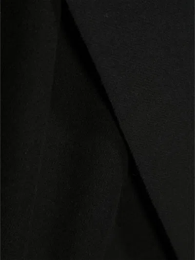 Saint Laurent Cashmere Jacquard Scarf In Black