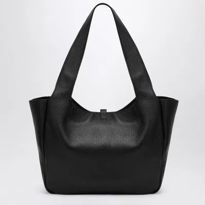 Saint Laurent Bea Black Leather Tote Bag