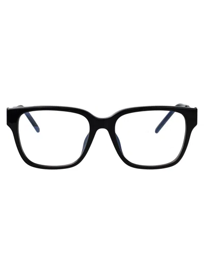 Saint Laurent Black-black-transparent Recycled Acetate Glasses