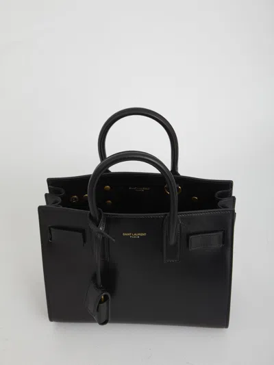 Saint Laurent Sac De Jour Tote Bag In Black