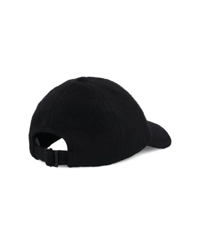 Saint Laurent Sl Embroidered Hat In Black