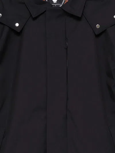 Save The Duck Sid Wool-effect Padded Coat In Black