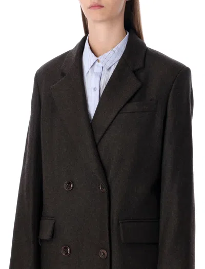 Sessun Nara Coat In Black