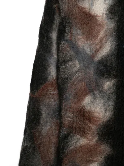 Silvana Manetti Cashmere And Silk Scarf In Black