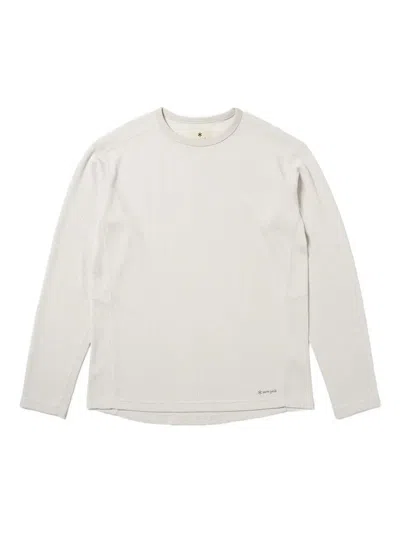 Snow Peak Long-sleeve T-shirt In Neutral