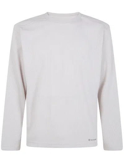 Snow Peak Long-sleeve T-shirt In Neutral