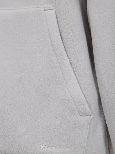 Snow Peak "water Repellent Fleece" Hoodie