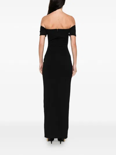 Solace London Nile Off-shoulder Maxi Dress