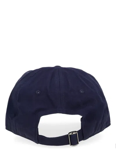 Sporty And Rich Sporty & Rich Blue Cotton Hat In Brown