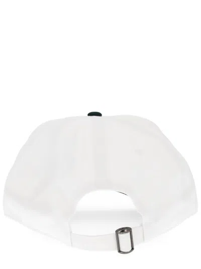 Sporty And Rich Sporty & Rich Multicolour Cotton Hat In White