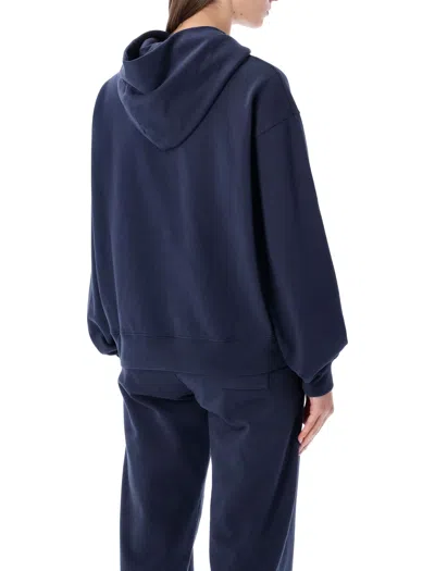 Sporty And Rich Sporty & Rich Sporty & Rich S&r Ivy Zip Hoodie In Navy In Blue