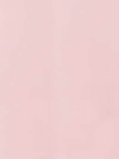 Stella Mccartney Mini Dress With Draped Neckline And Long Sleeves In Pink