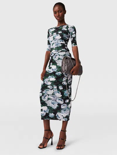 Stella Mccartney Stella Mc Cartney Bunch Of Roses Mesh Top In Green