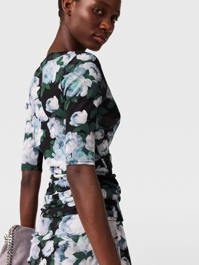 Stella Mccartney Stella Mc Cartney Bunch Of Roses Mesh Top In Green