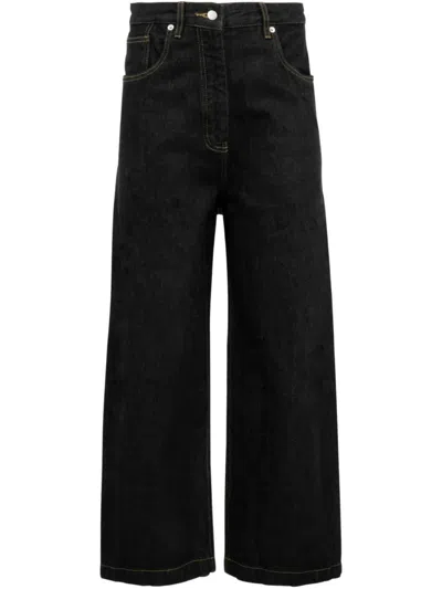 Studio Nicholson Denim Trousers With Belt Loops