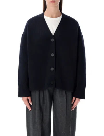 Studio Nicholson Whitt Merino Wool Cardigan In Blue