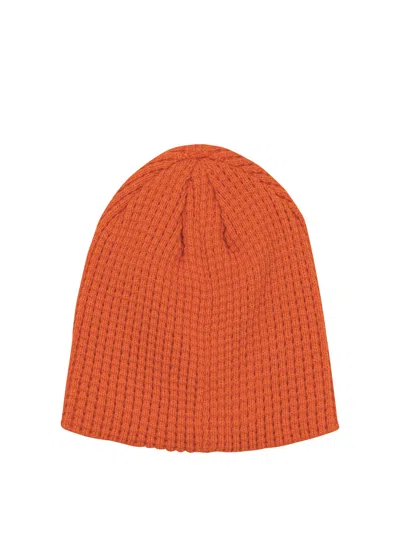 Stussy Orange Acrylic Hat In Orange